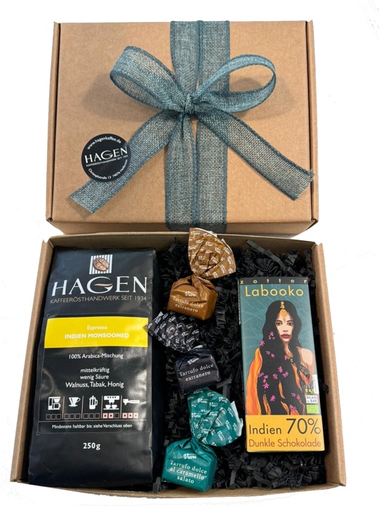 Espresso Geschenkset Indien