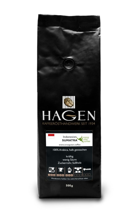 Indonesien SUMATRA ORANG UTAN OMNI ROAST 250g