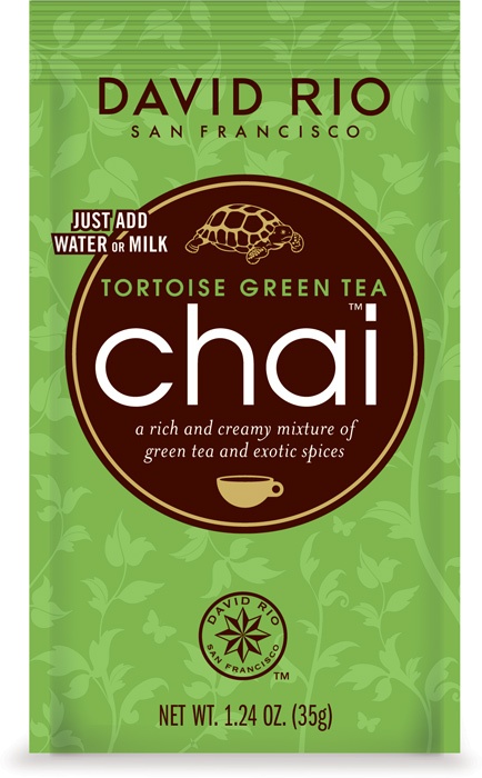 David Rio Chai Tortoise Green Tea (28g-Beutel)