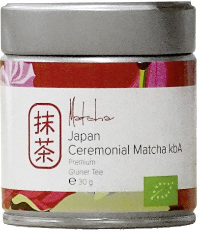 Japan Ceremonial Matcha Premium kbA 30g-Dose