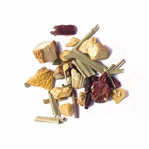 Aromatisierte Ayurvedische Mischung Ingwer-Zitrone