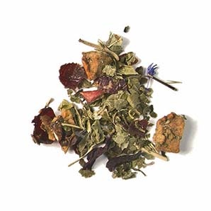 Aromatisierte Kräutermischung Aufstehtee